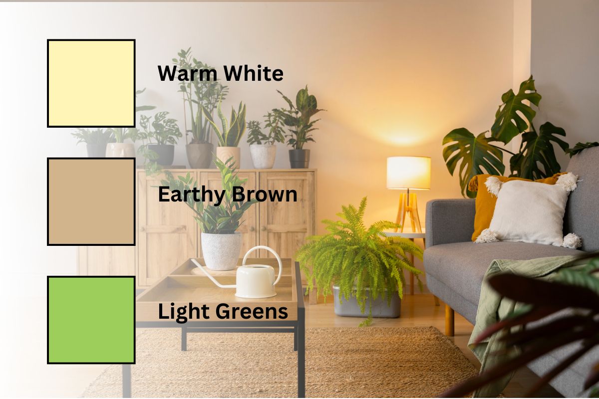 Nude Colour Palate shades of Organic Modern Interiors 