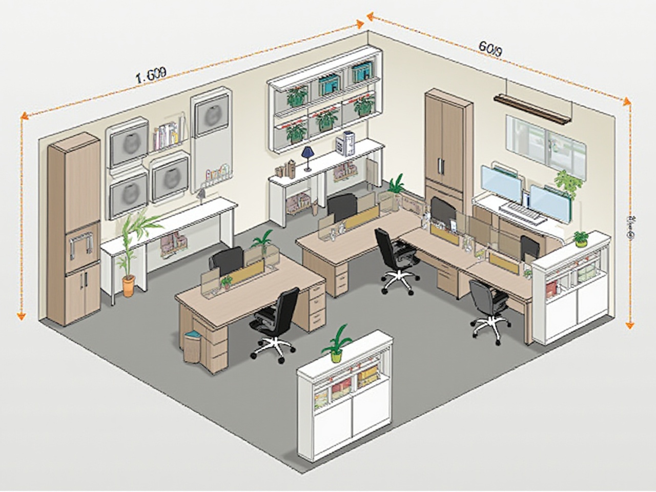 Smart Planning for Maximizing spaces