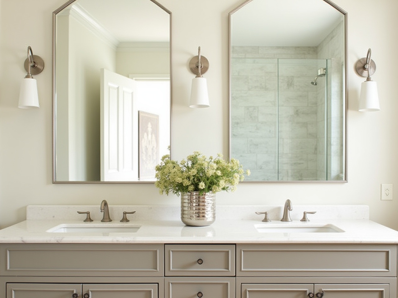 Mirror on the Wall by interior hubs 